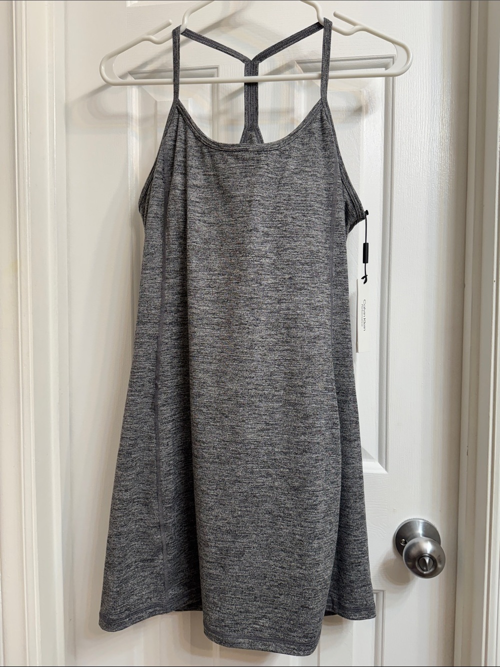 Calvin Klein Performance Black Space Dye Sports Dress, Size Medium NEW with Tags